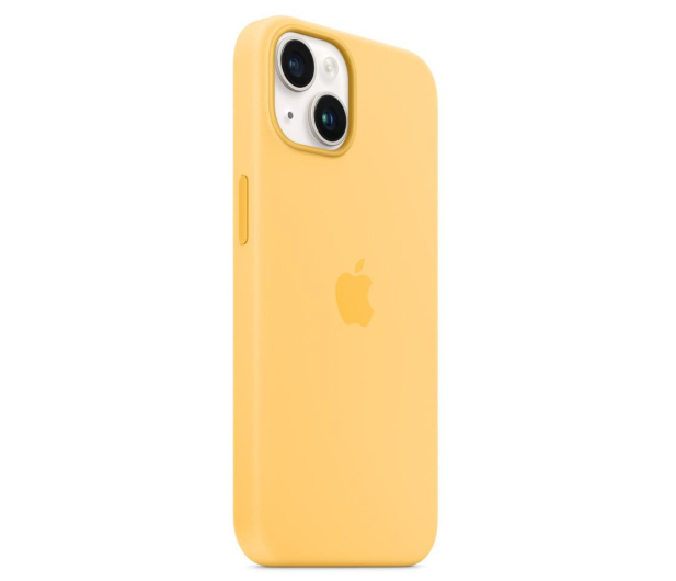 APPLE do iPhone 14 Plus Silicone Case with MagSafe - Sunglow - 1071002 - zdjęcie 2
